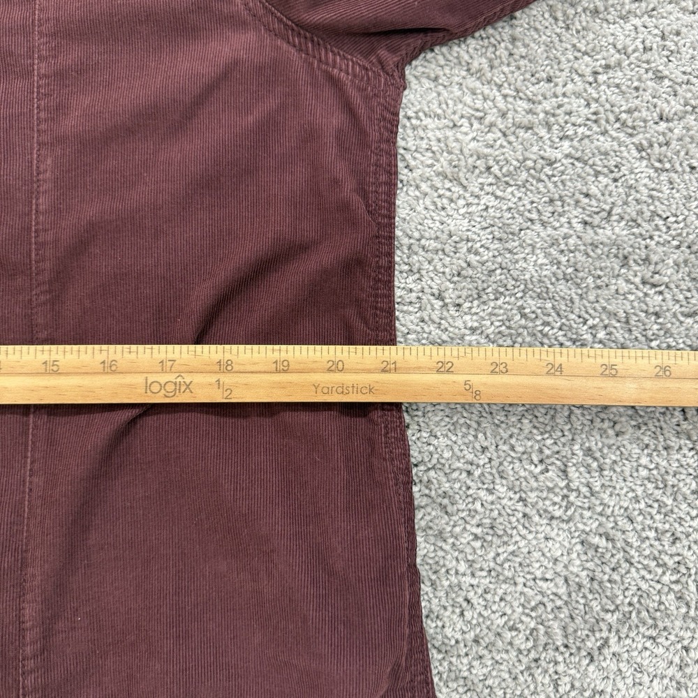We The Free Margarita Cord Jumpsuit S Wine Oversized Country Indie Boho Grunge - Picture 5 of 16